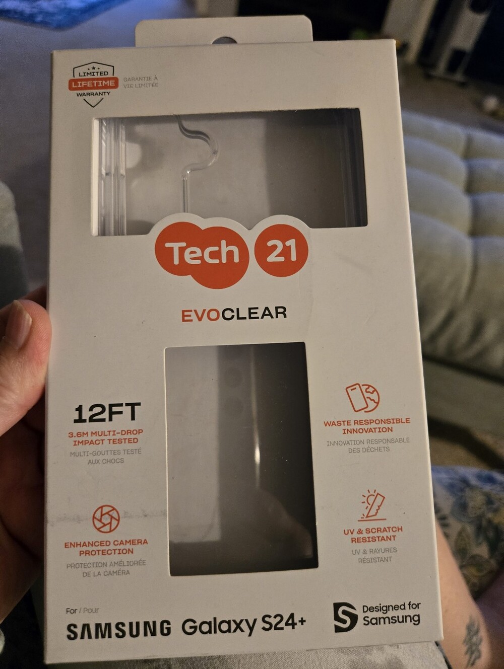 Clear SAMSUNG 24+ CASE